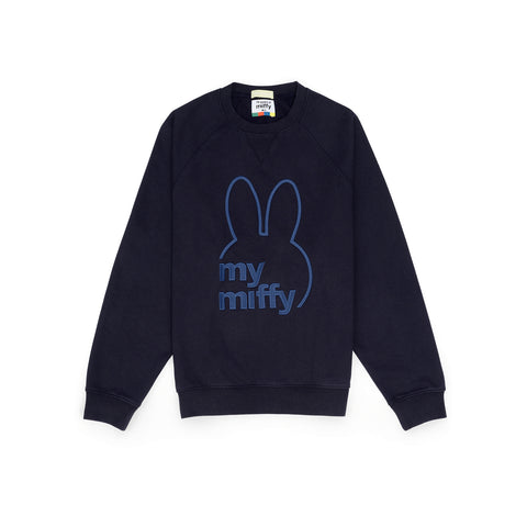 Miffy Head Outline Sweatshirt - Navy (NVY)