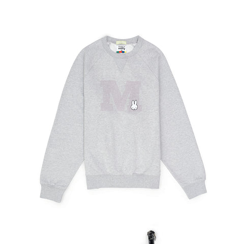 Miffy M Patch Sweatshirt - Grey (GRY)