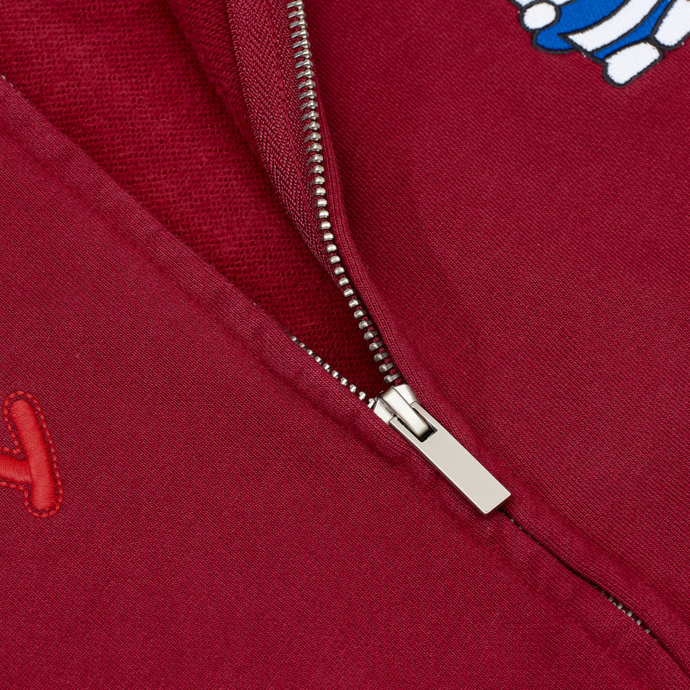 Miffy & Melanie Zip Up Jacket - Burgundy (BGD)
