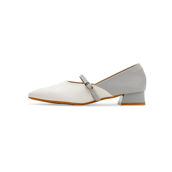 Kross Stripe Flats - Mid Grey (MGY)