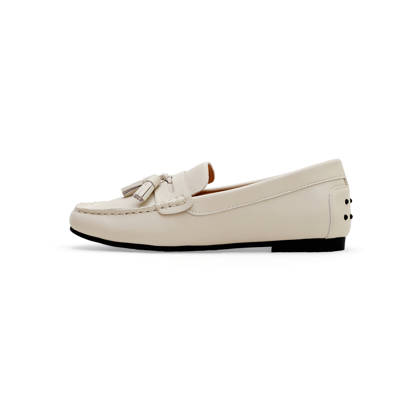 Kandi Tassel Loafers - Beige (BEI)