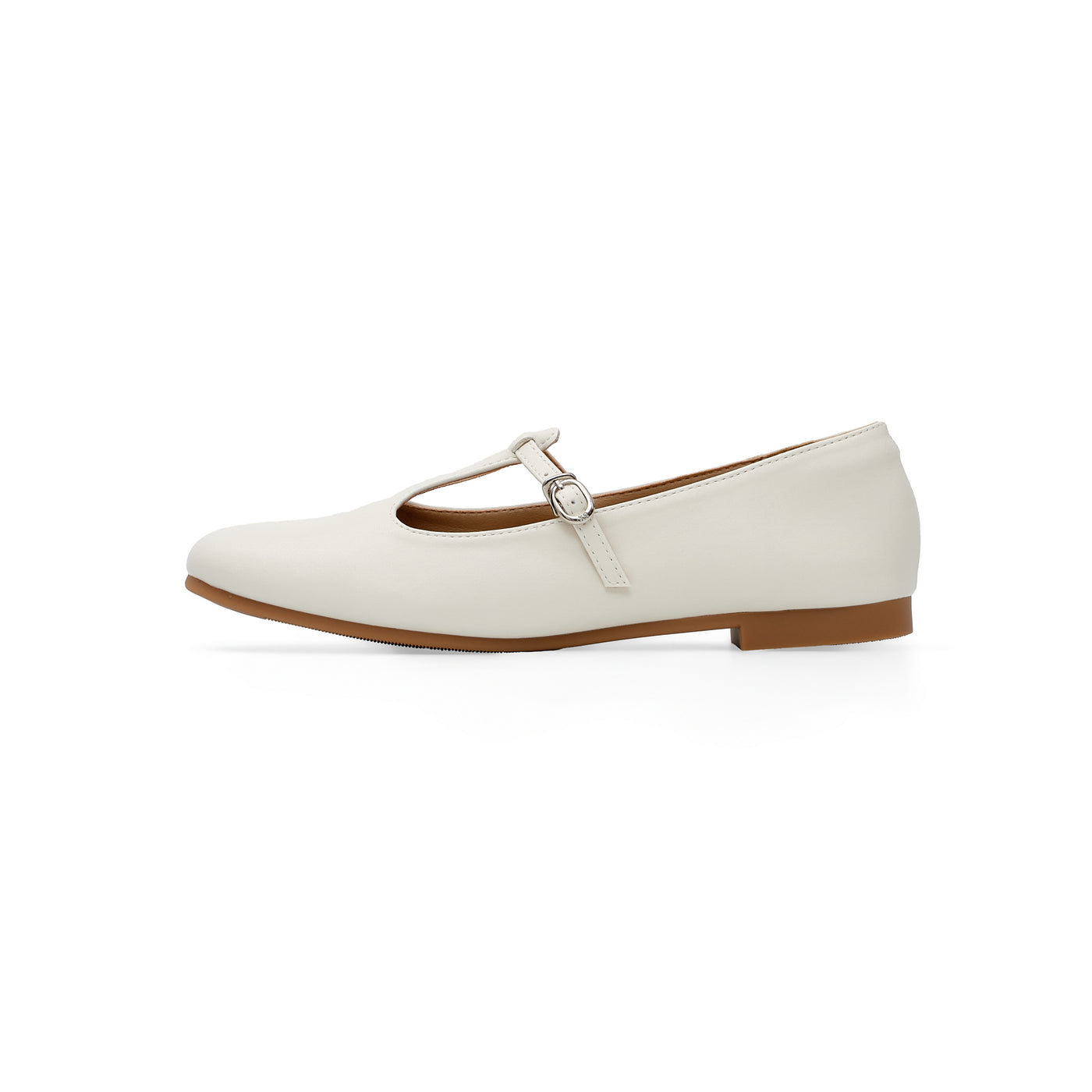 Kurve T-Bar Flats - Beige (BEI)