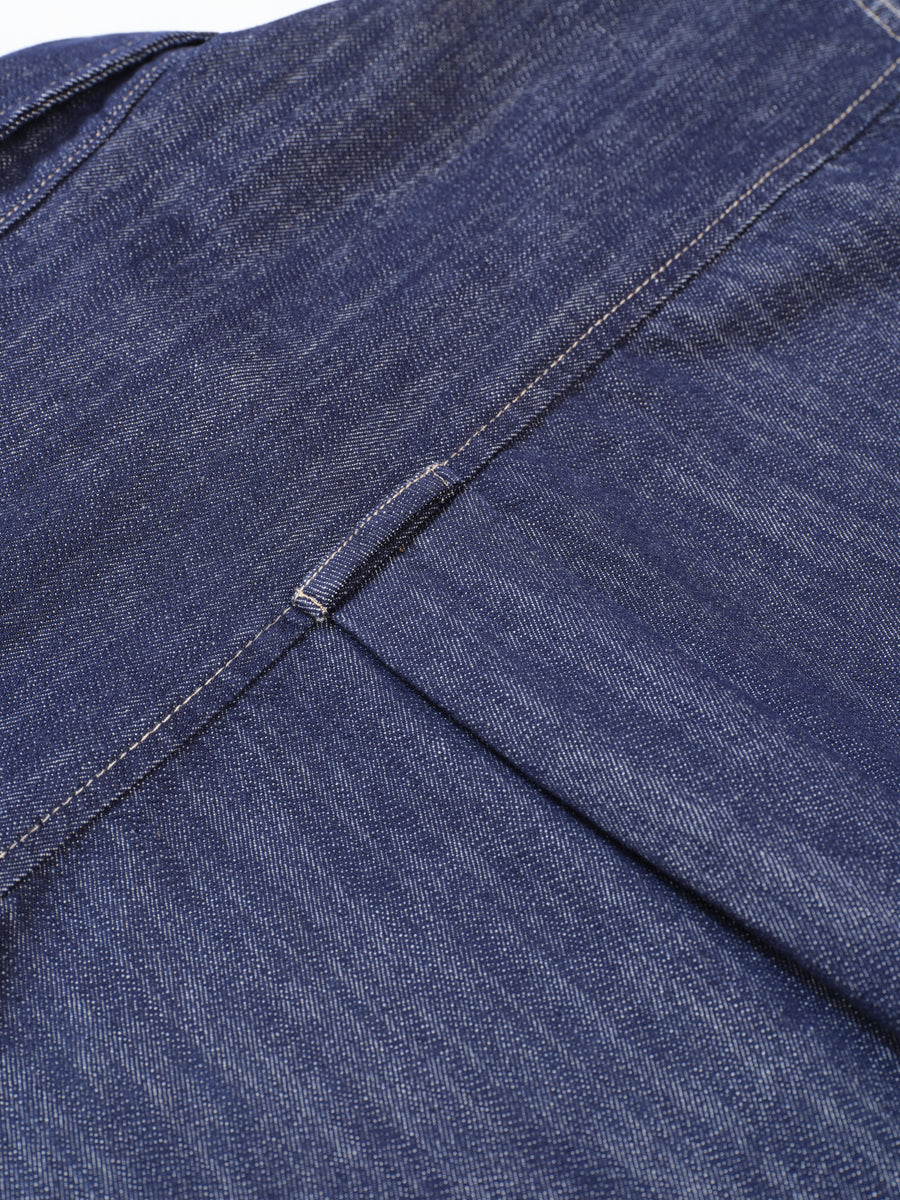 Relaxed Denim Shirt - Blue (BLUE)