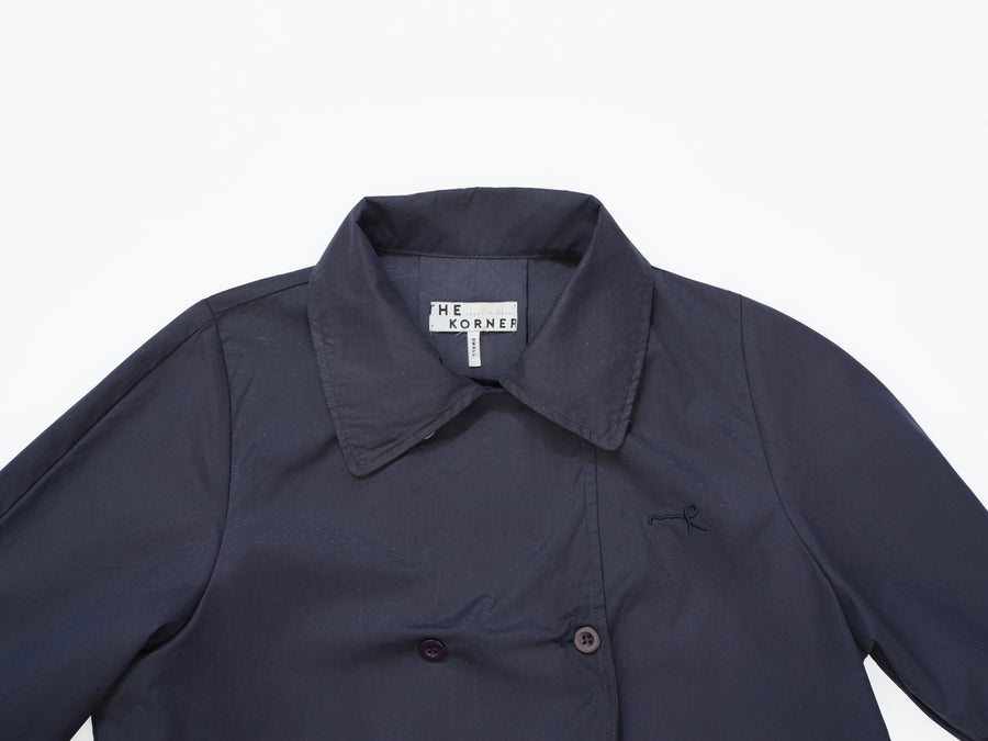 Double Breasted Jacket - Navy (NVY)