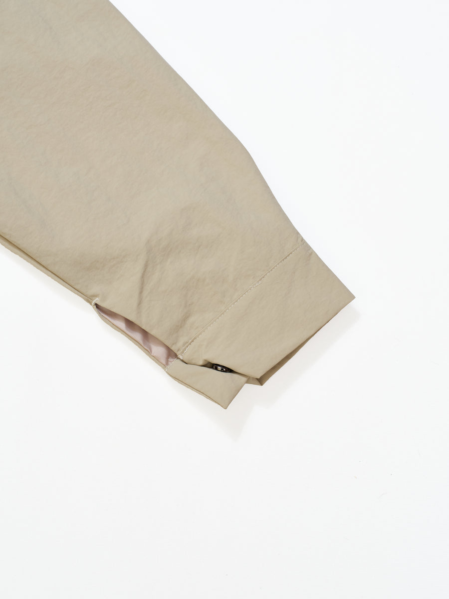 Collarless Jacket - Beige (BEI)