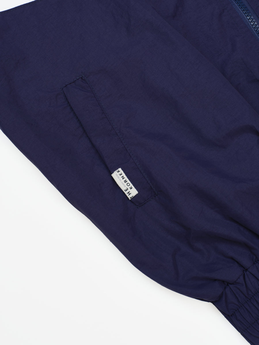 Sporty Zip Up Jacket - Navy (NVY)