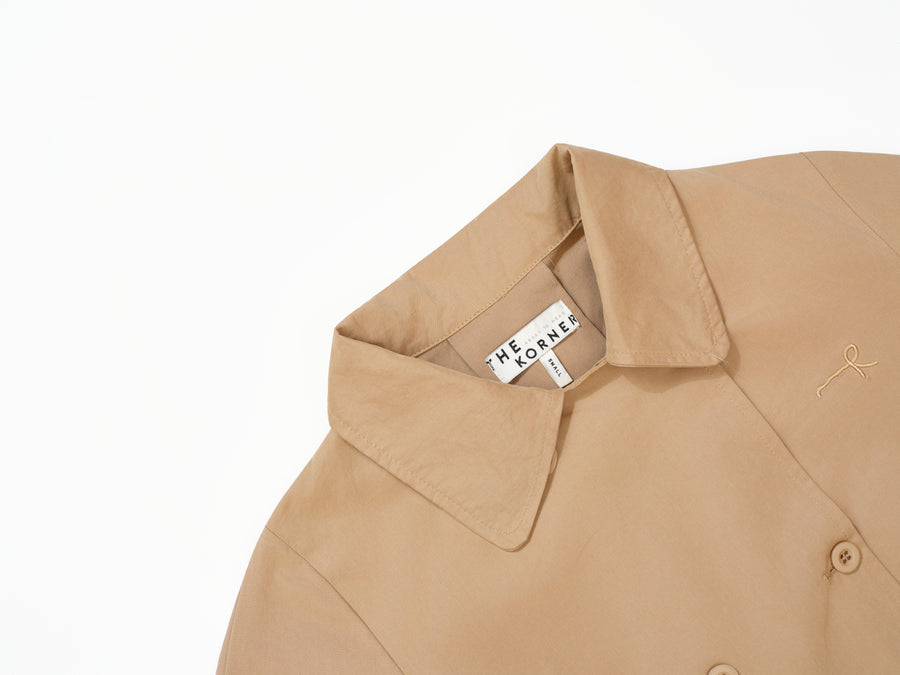 Double Breasted Jacket - Khaki (KHK)