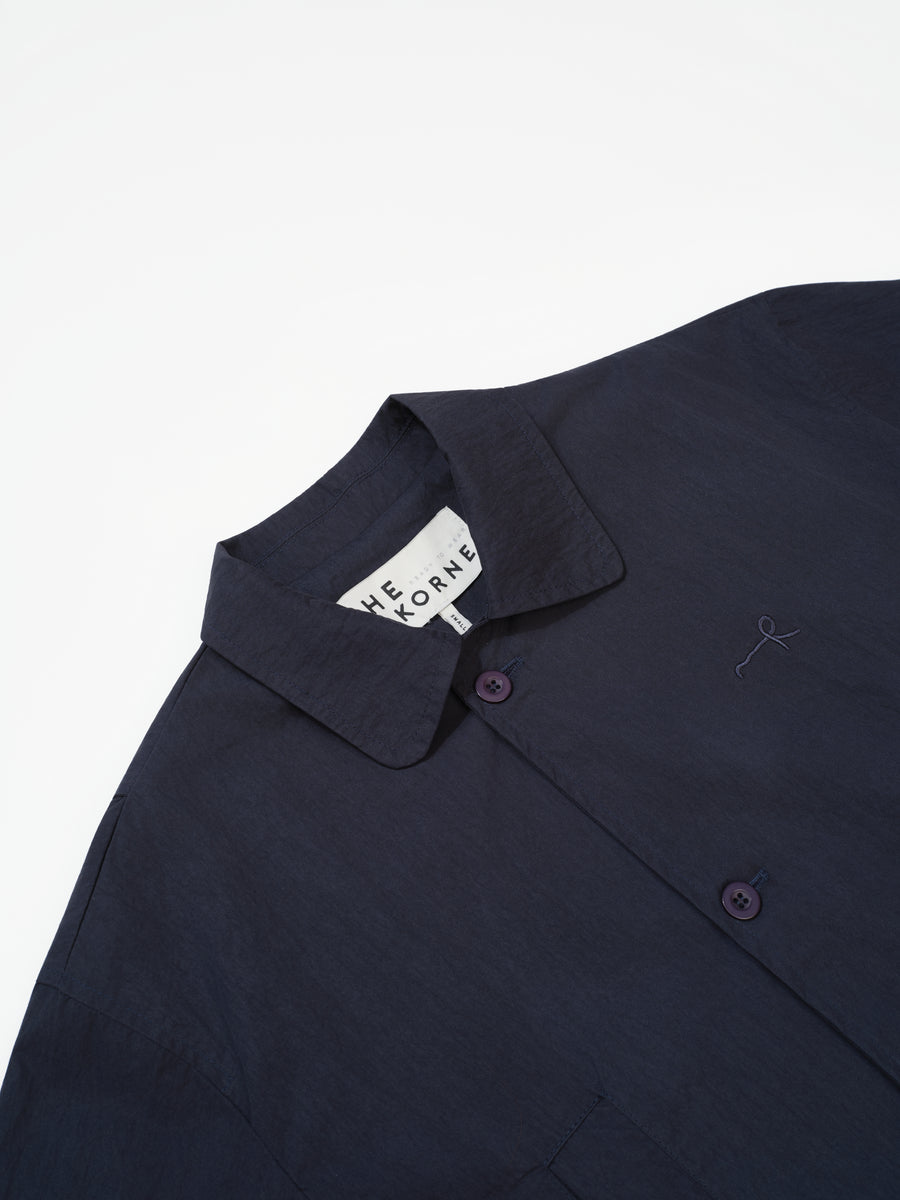 Cotton Twill Overcoat - Gray (GRY)