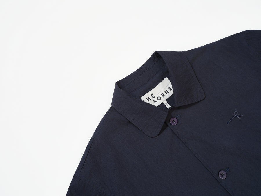 Cotton Twill Overcoat - Gray (GRY)