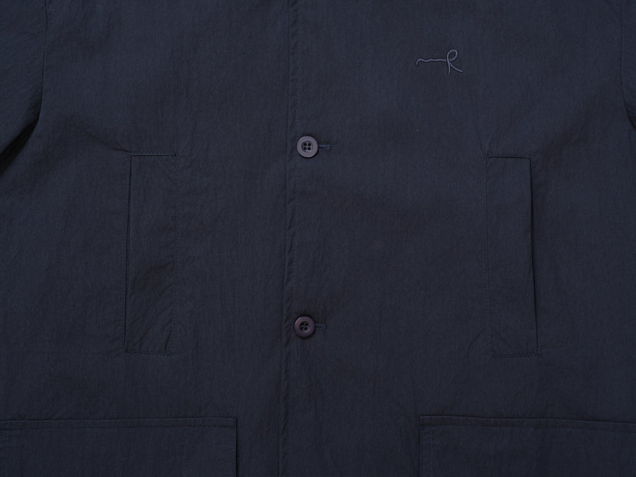 Cotton Twill Overcoat - Gray (GRY)