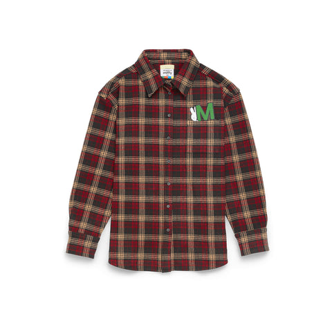 Miffy Checked Shirt - Burgundy (BGD)