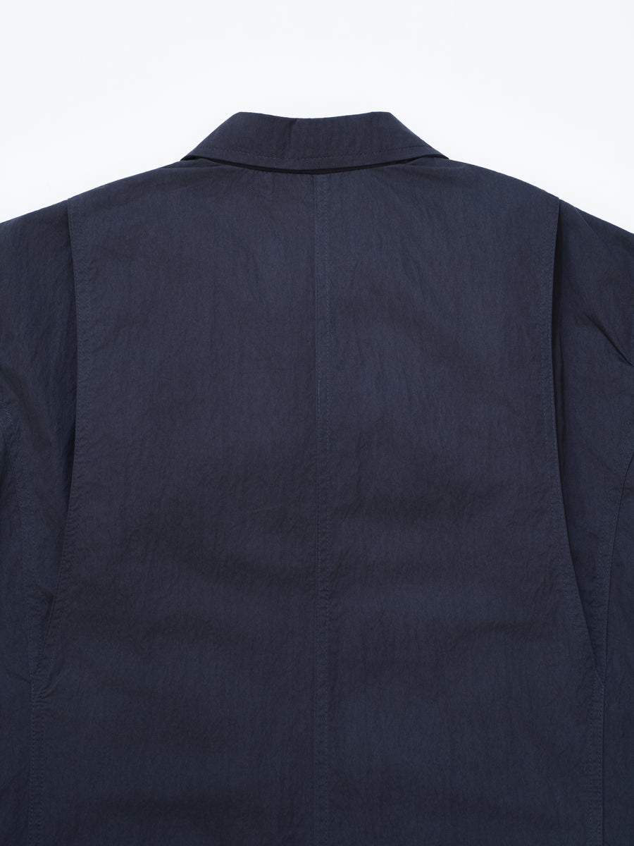 Cotton Twill Overcoat - Gray (GRY)