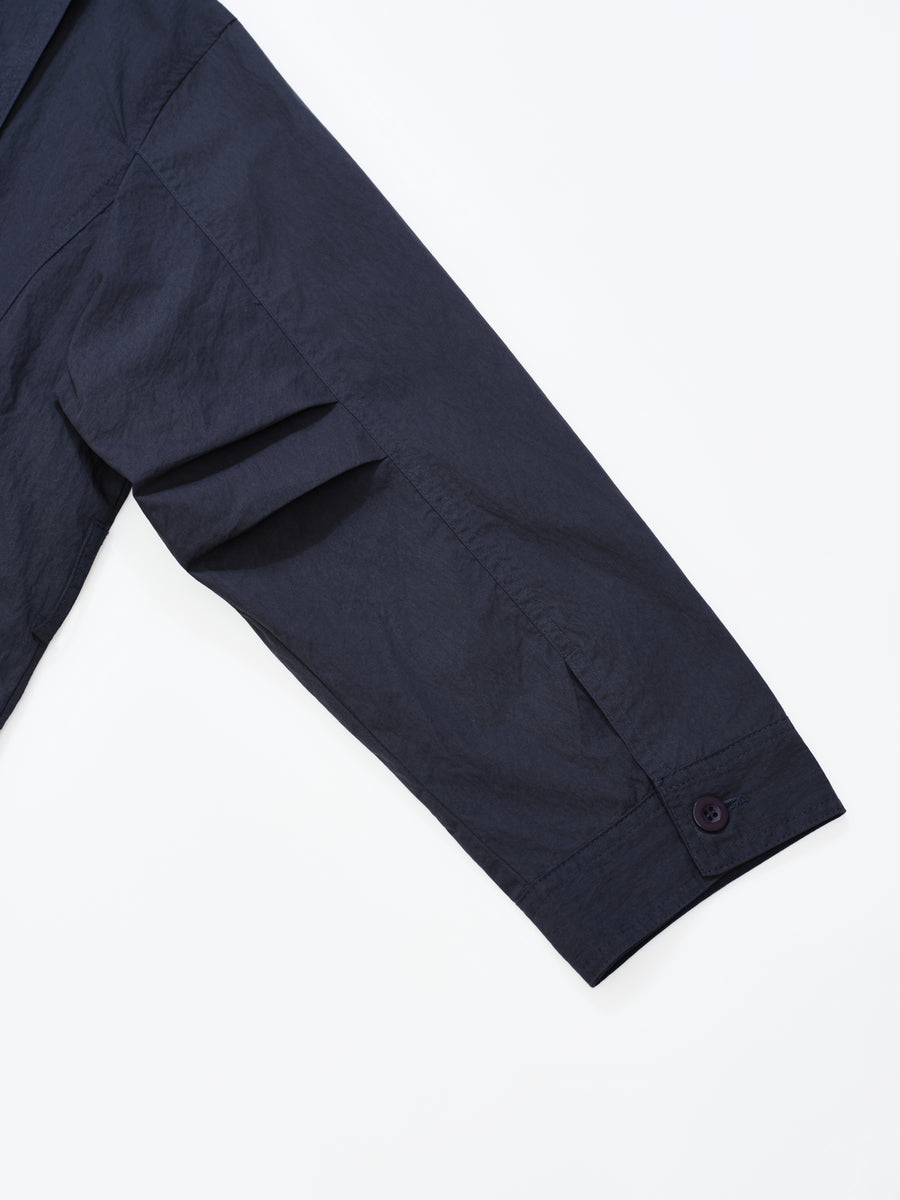 Cotton Twill Overcoat - Gray (GRY)