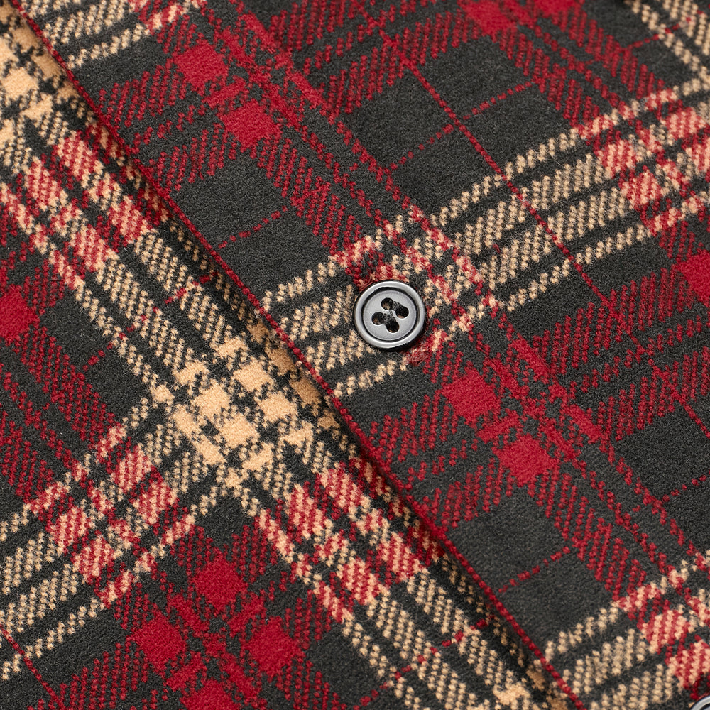 Miffy Checked Shirt - Burgundy (BGD)