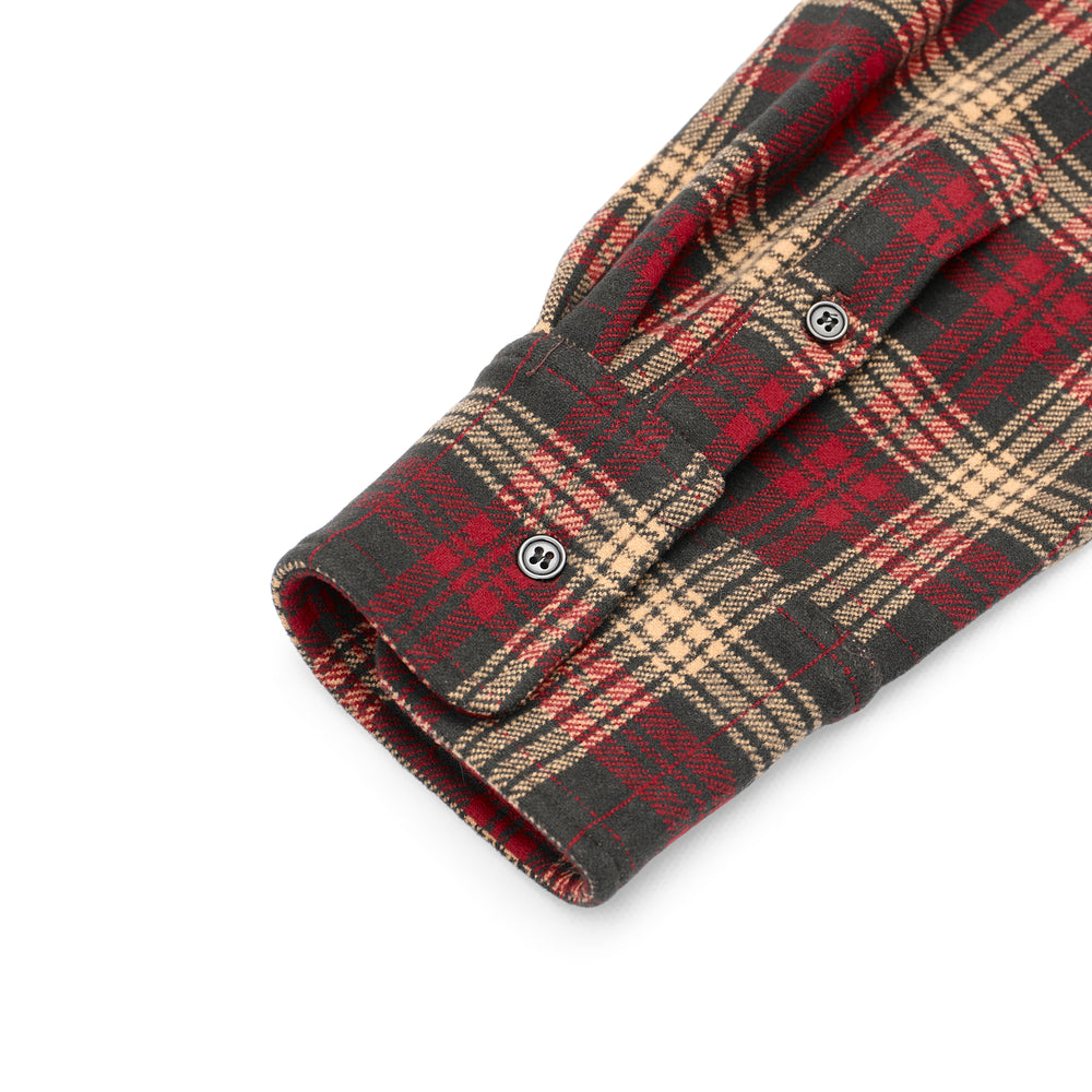 Miffy Checked Shirt - Burgundy (BGD)