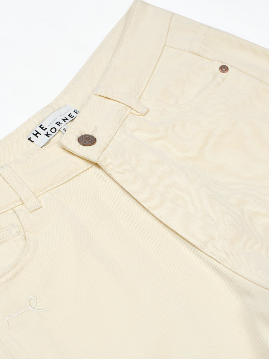 Baloon Fit Pants - Beige (BEI)