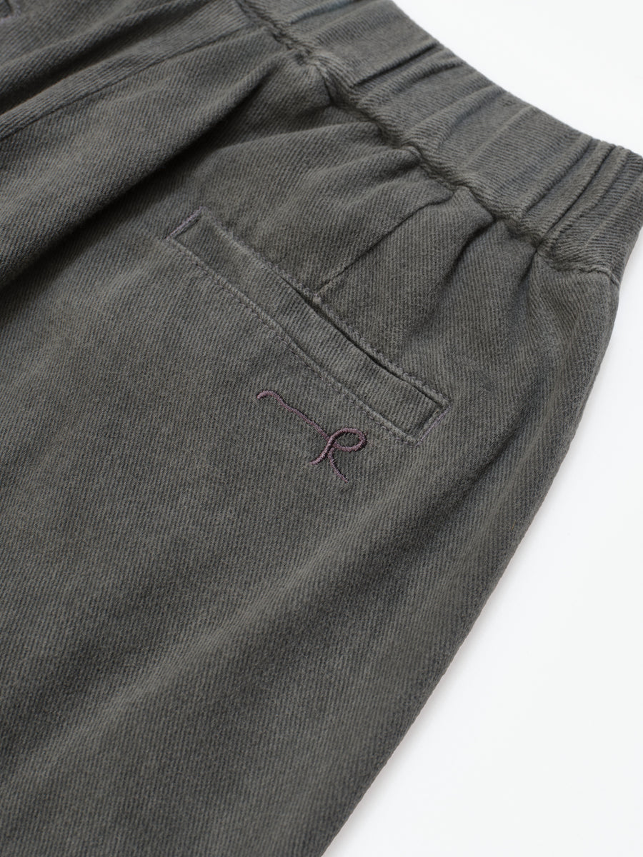 High Waist Denim Pants - Gray (GRY)