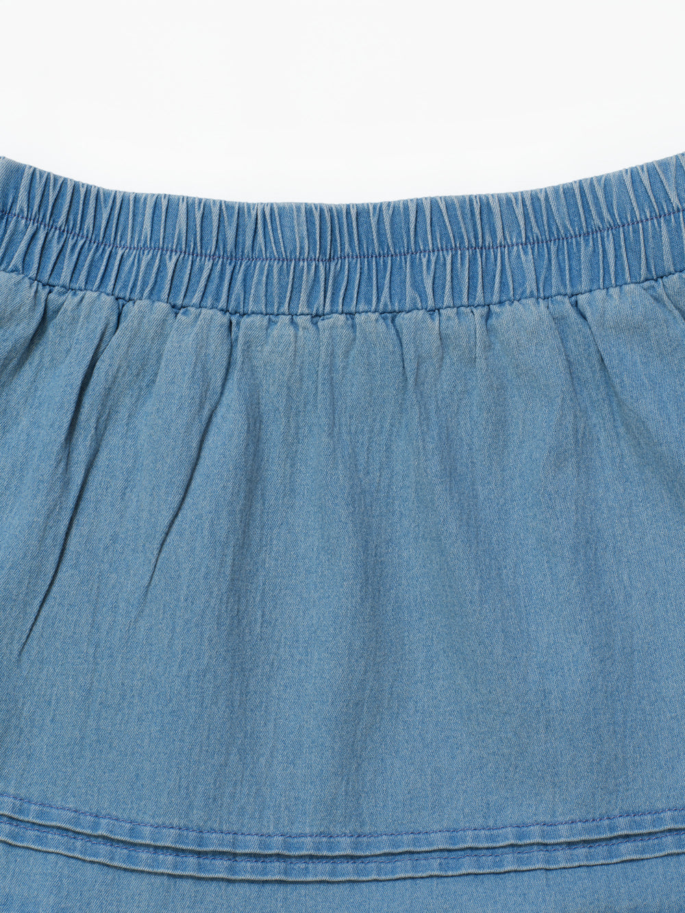Long Cake Skirt - Light Blue (LBL)