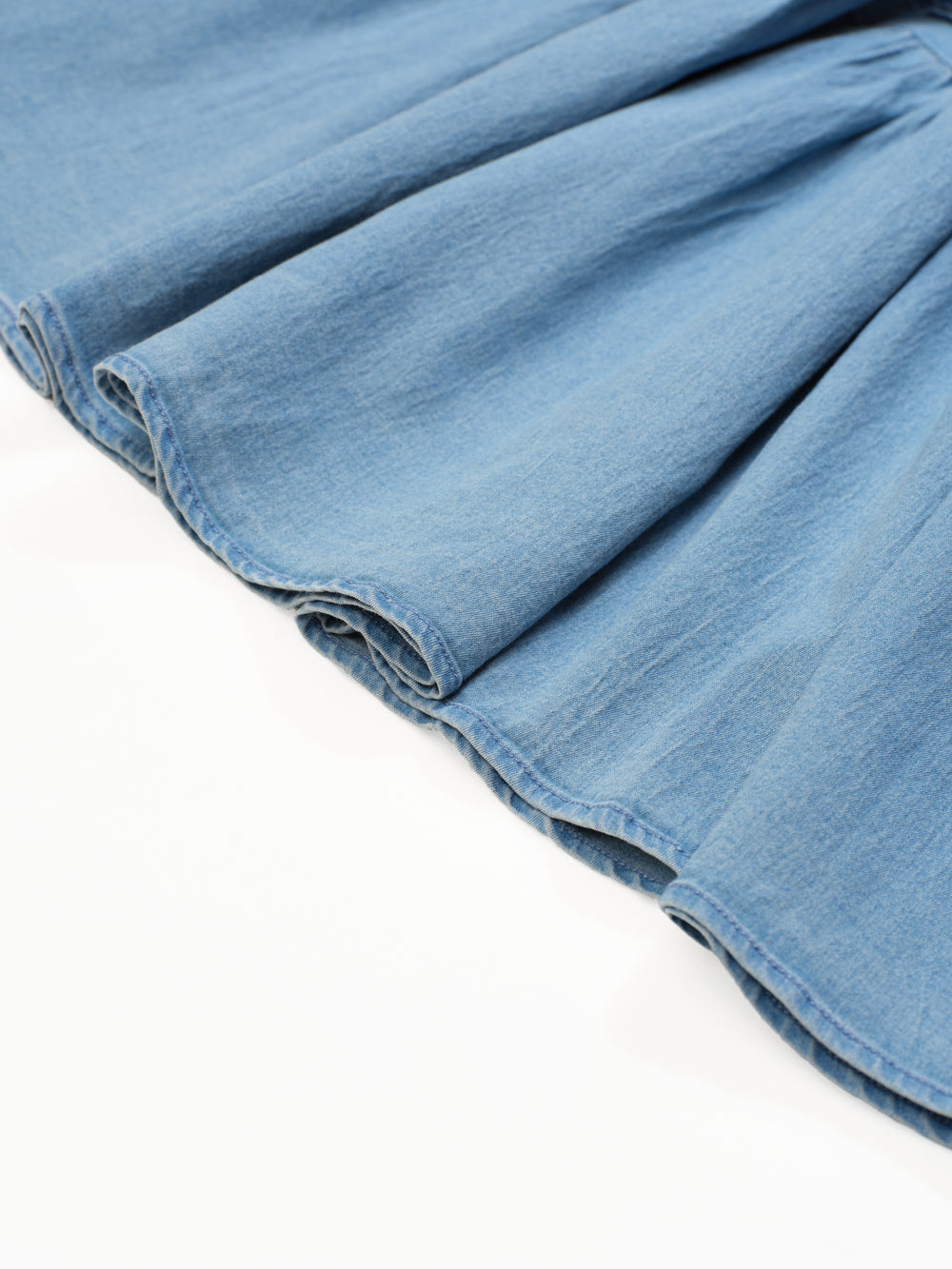 Long Cake Skirt - Light Blue (LBL)