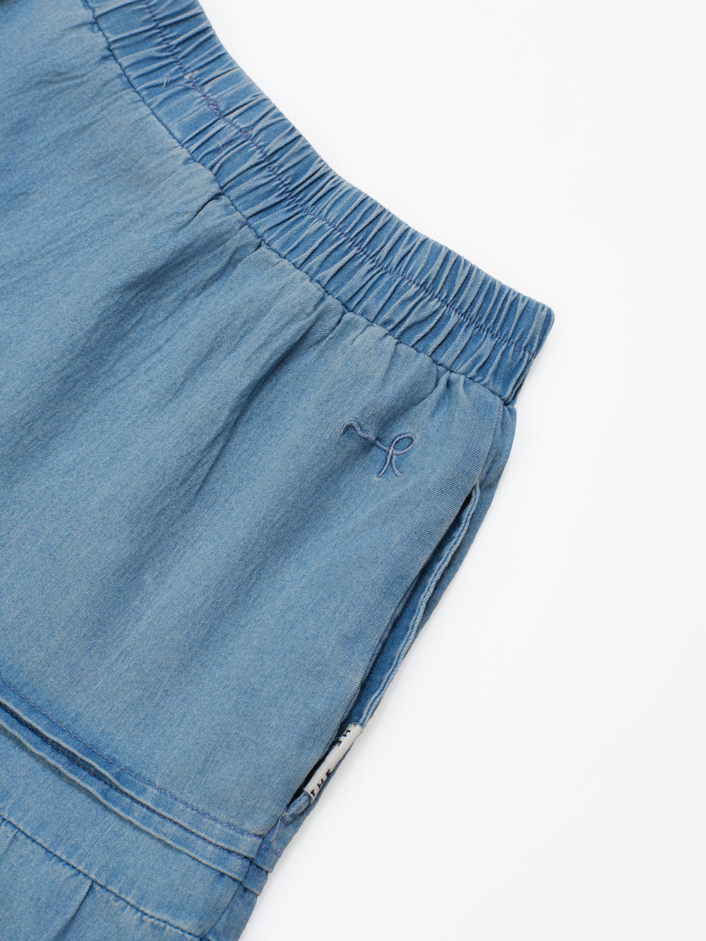 Long Cake Skirt - Light Blue (LBL)