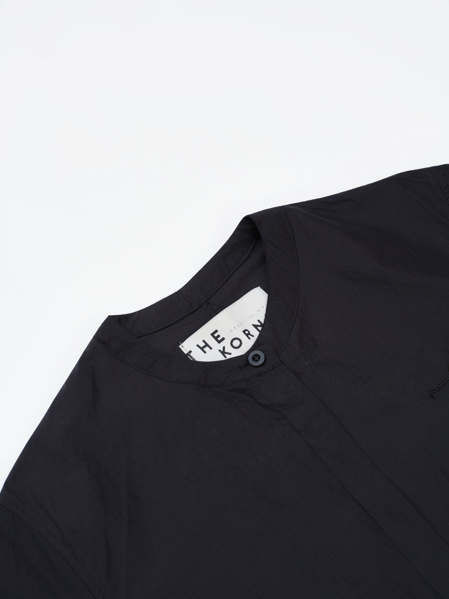 Short Sleeve Midi Dress - Black (BLK)