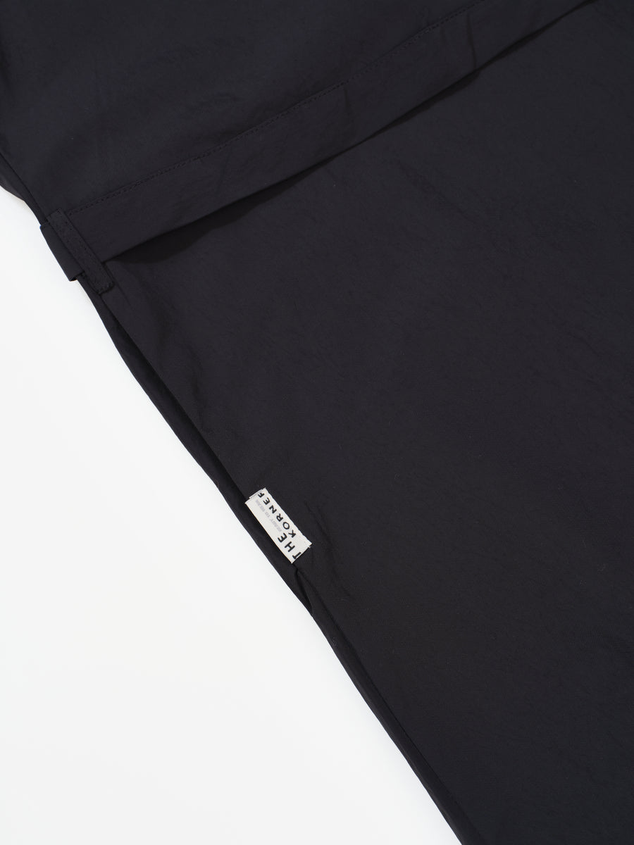 Short Sleeve Midi Dress - Black (BLK)