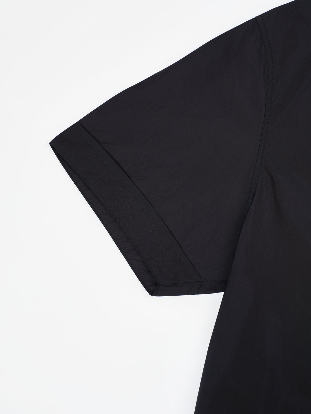 Short Sleeve Midi Dress - Black (BLK)