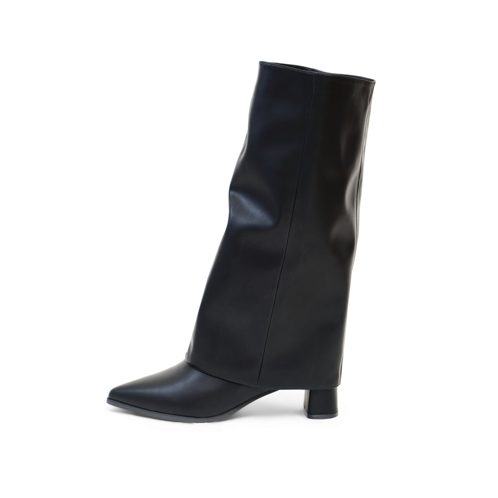 Kedi Heel Boots - Black (BLK)