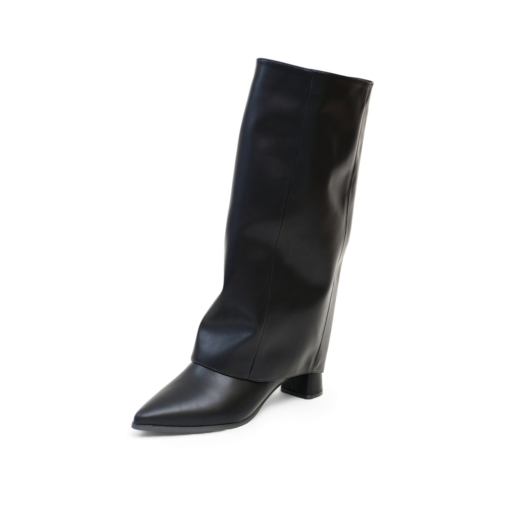 Kedi Heel Boots - Black (BLK)