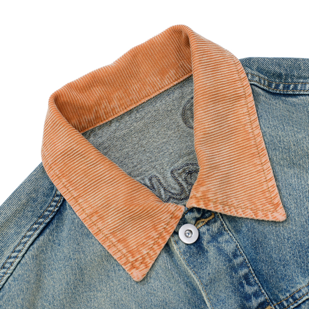 Peanuts Denim Jacket - Light Blue (LBL)