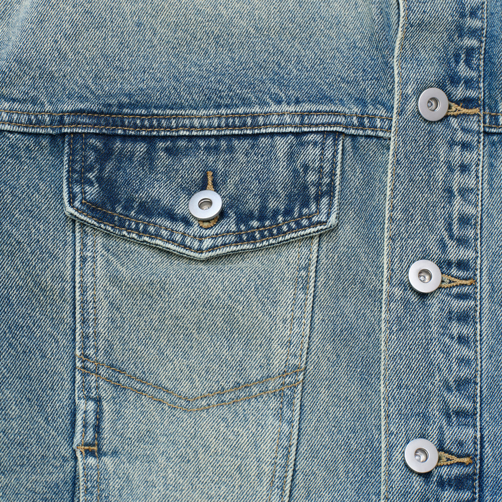 Peanuts Denim Jacket - Light Blue (LBL)