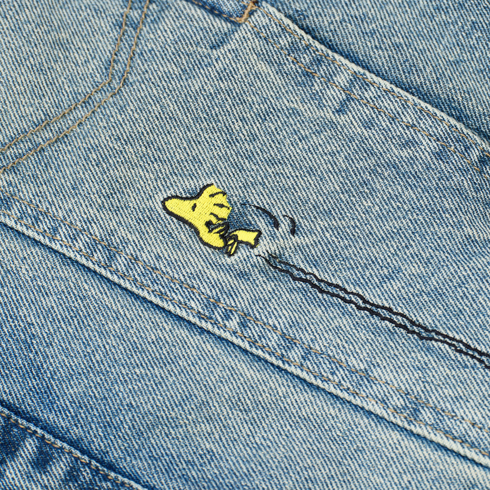 Peanuts Denim Jacket - Light Blue (LBL)