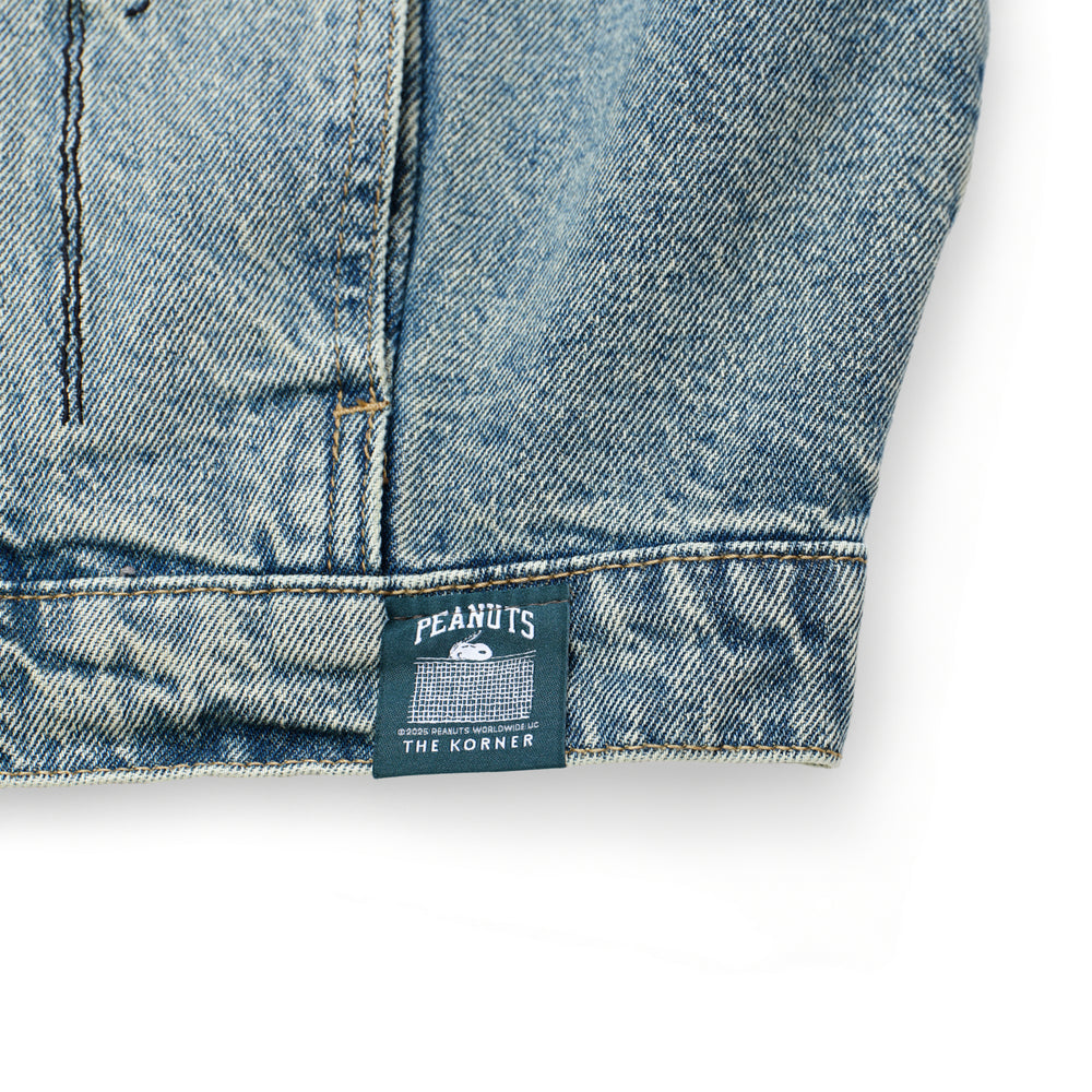 Peanuts Denim Jacket - Light Blue (LBL)