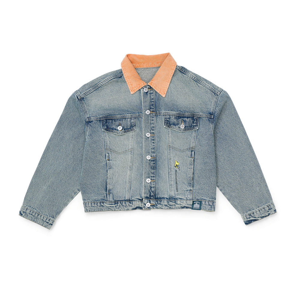 Peanuts Denim Jacket - Light Blue (LBL)