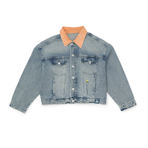 Peanuts Denim Jacket - Light Blue (LBL)