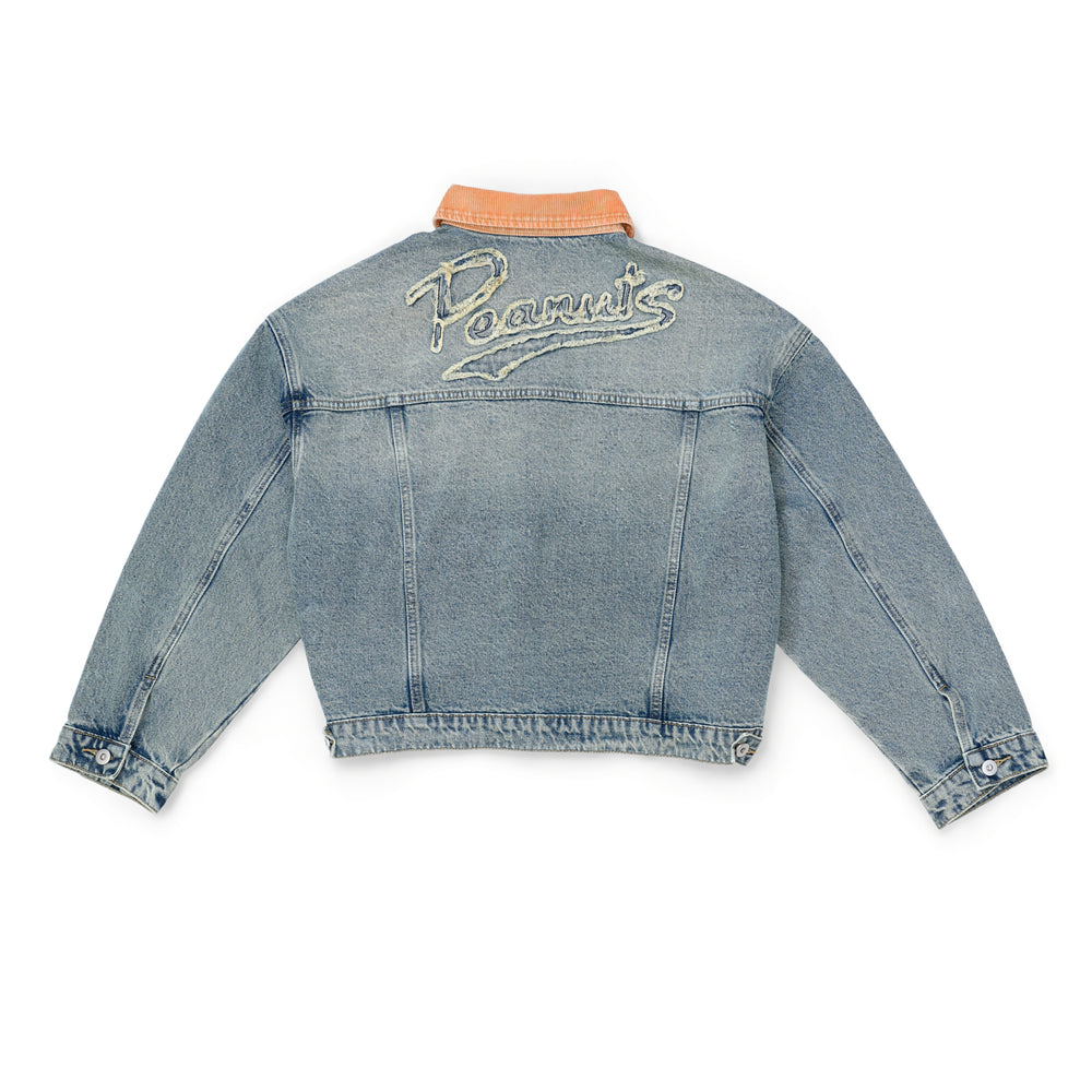 Peanuts Denim Jacket - Light Blue (LBL)