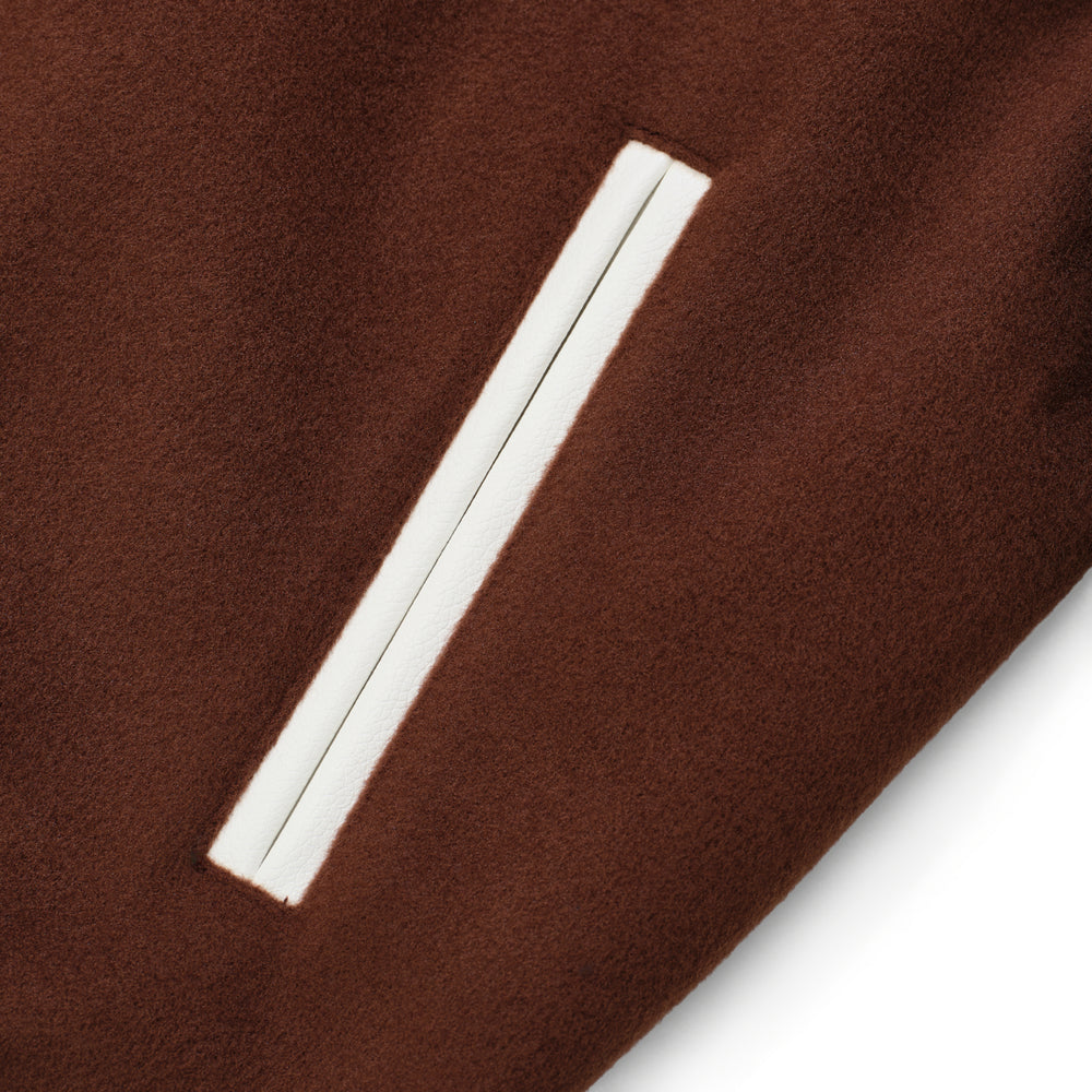 Snoopy Baseball Jacket - Brown (BRN)