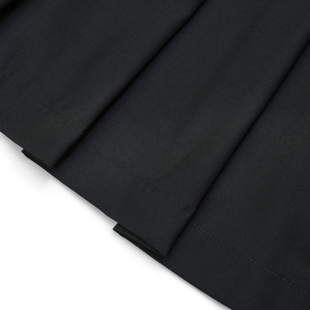 Pleated Culottes - Black (BLK)