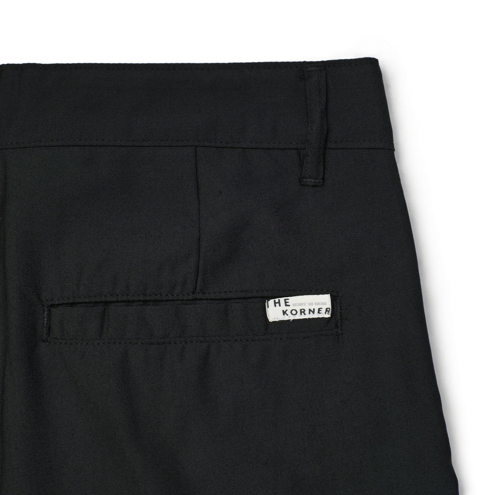 Pleated Culottes - Black (BLK)