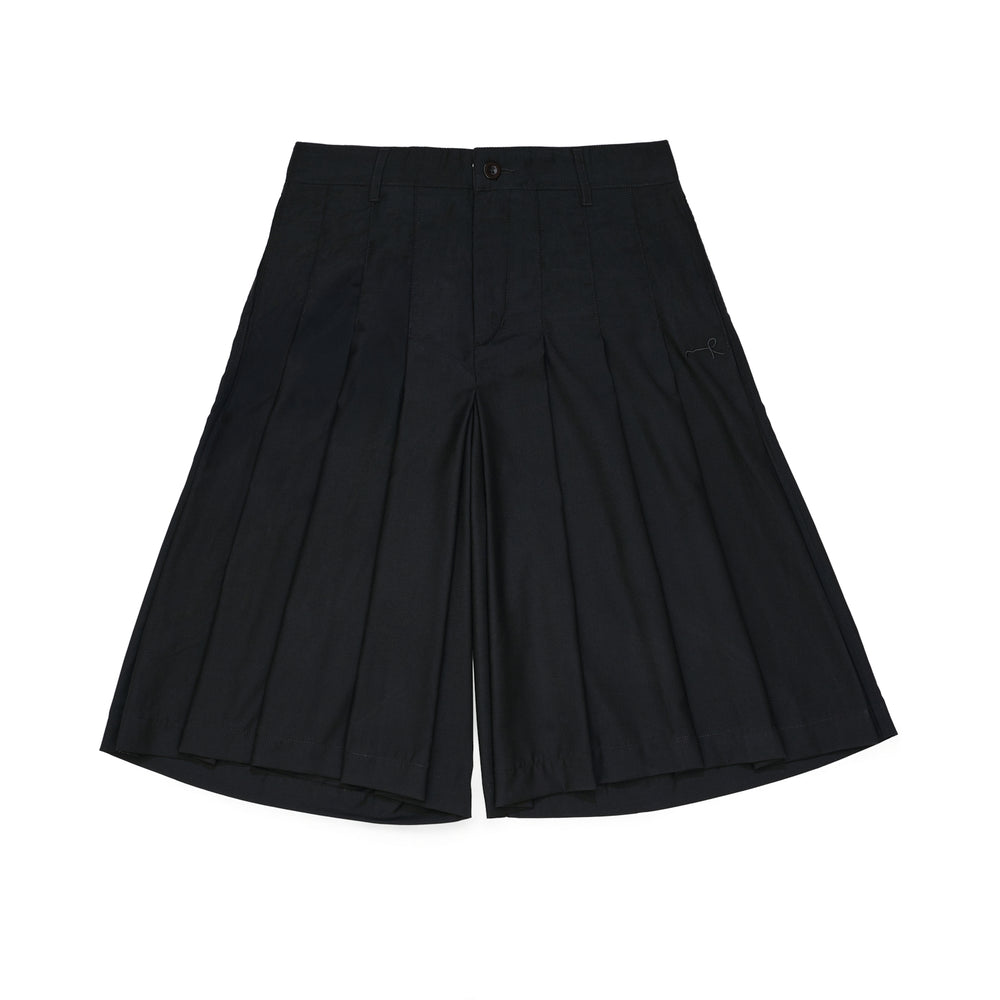 Pleated Culottes - Black (BLK)