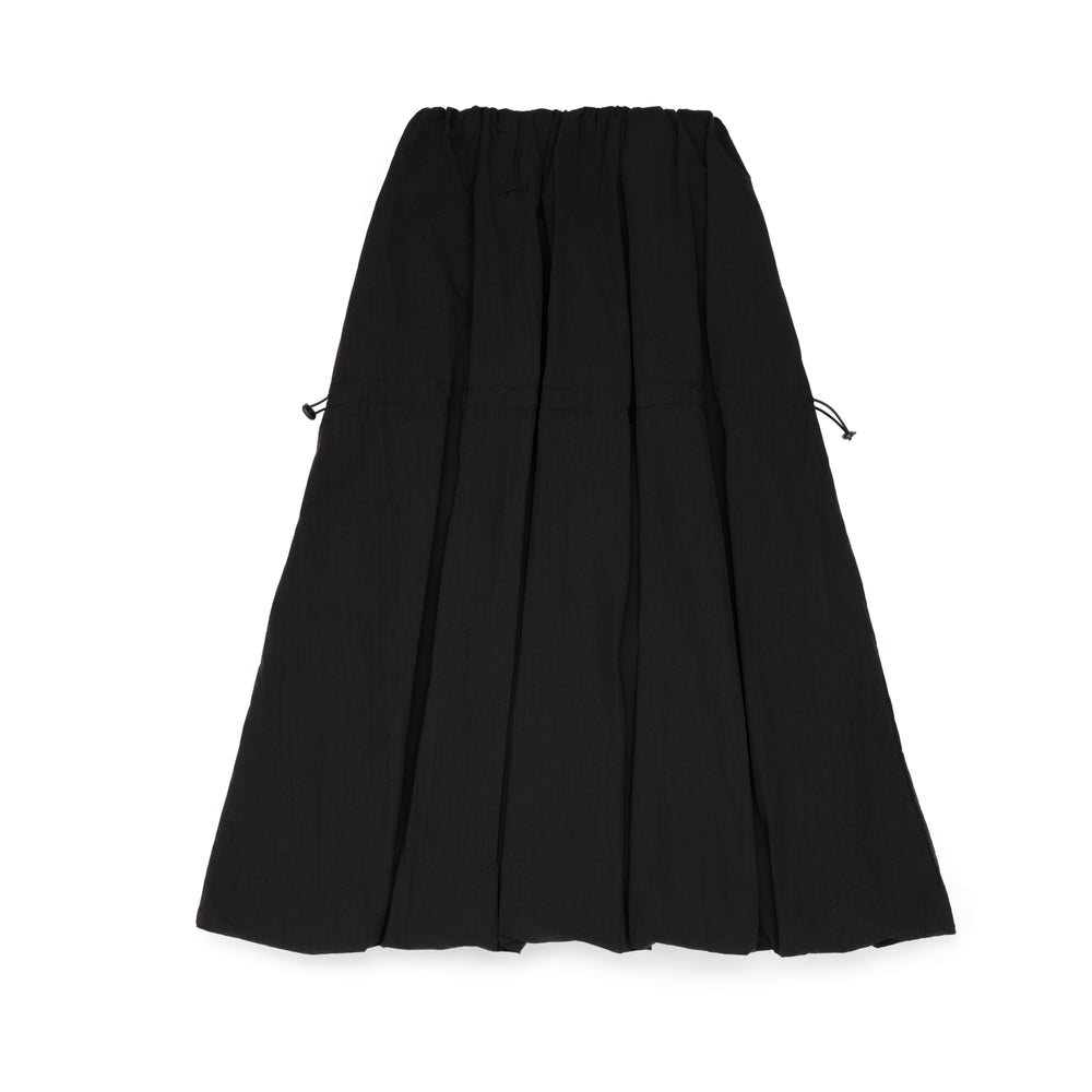 Nylon Puff Skirt - Black (BLK)
