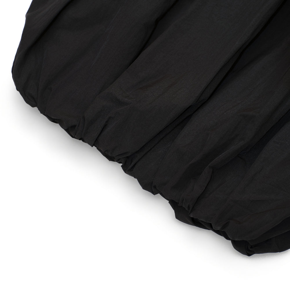 Nylon Puff Skirt - Black (BLK)