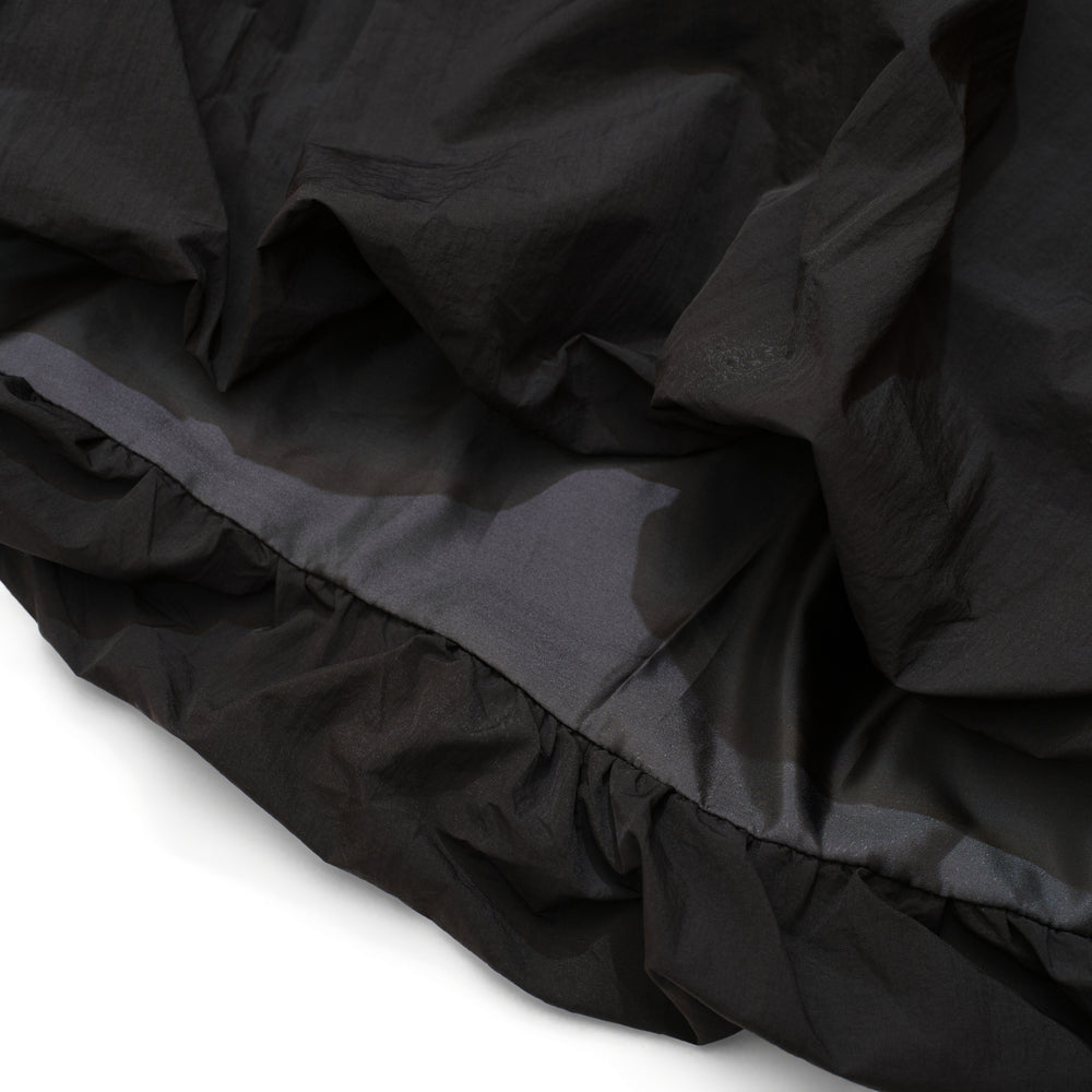 Nylon Puff Skirt - Black (BLK)