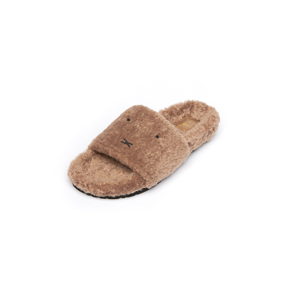 Miffy Fuzzy Slippers - Nude (BEIN)