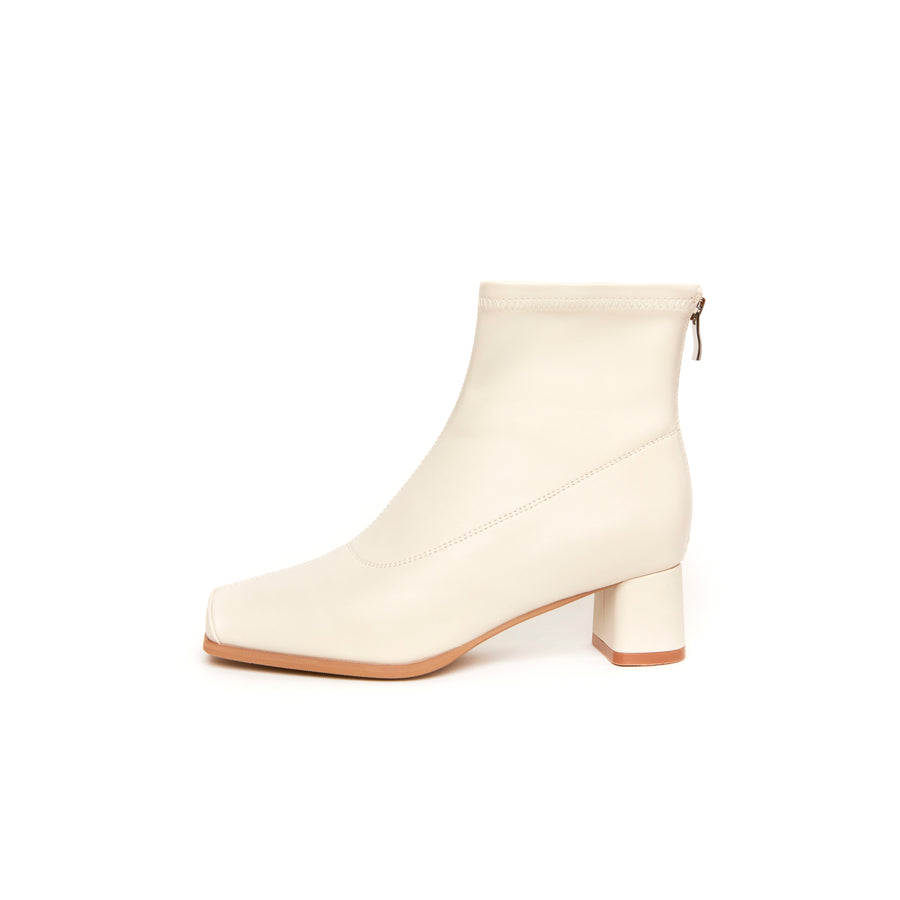 Kala Zip Boots - Beige (BEI)