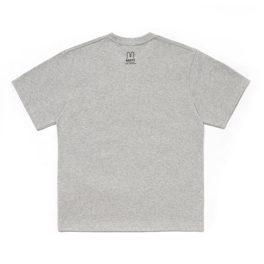 Miffy One Point Short Sleeve Tee - Grey (GRY)