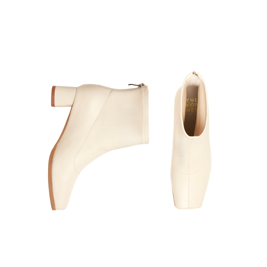 Kala Zip Boots - Beige (BEI)