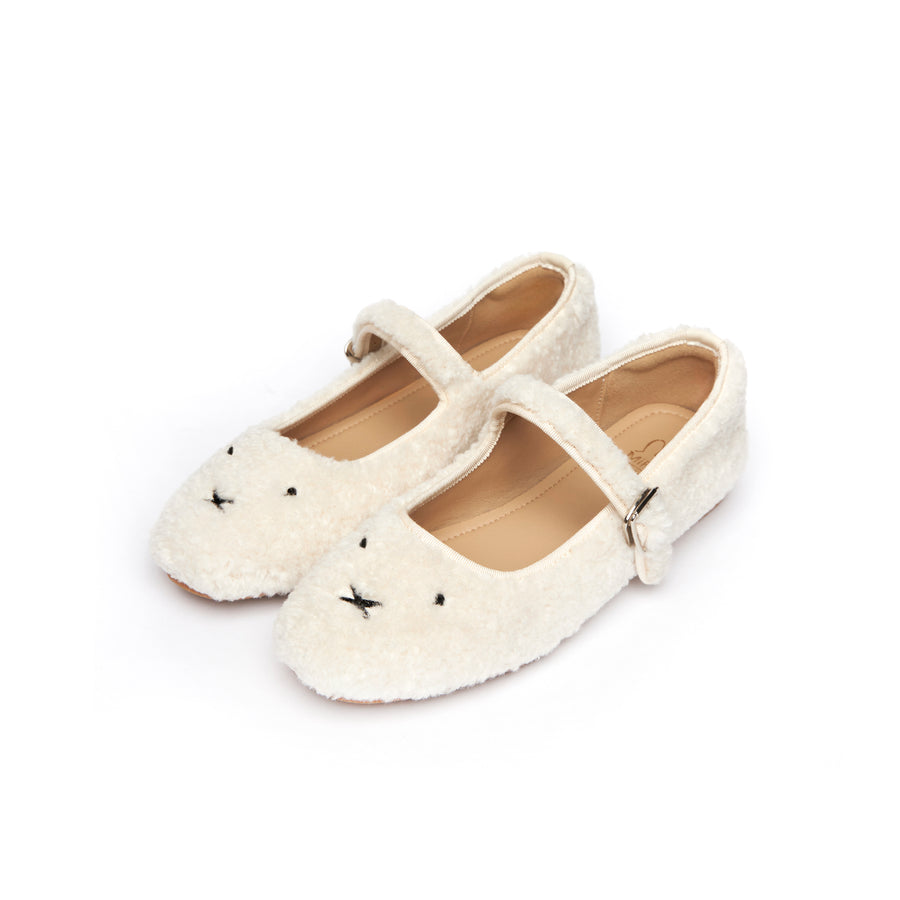 Miffy Fuzzy Sandals - Beige (BEI)