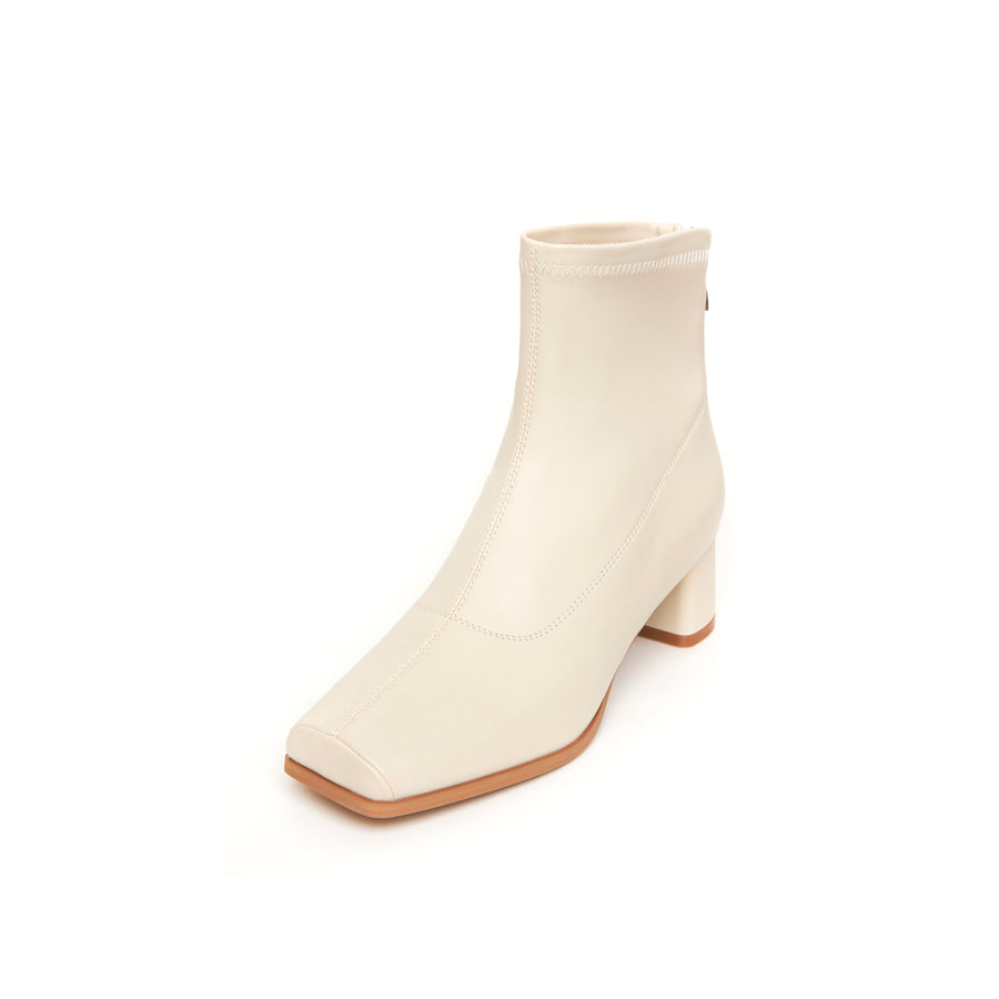 Kala Zip Boots - Beige (BEI)