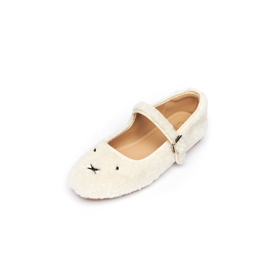 Miffy Fuzzy Sandals - Beige (BEI)